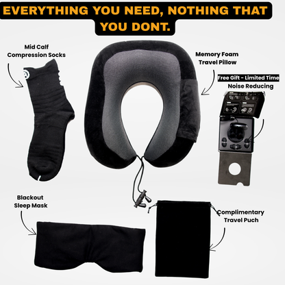 Fullnod™ Jet Set Bundle — The Ultimate Men’s Travel Gift